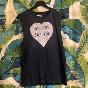 UNIF No God But You muscle tank size S